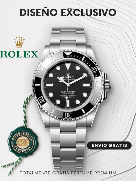 ⌚✨ Elegancia Doble – Rolex Submariner + Perfume Premium GRATIS