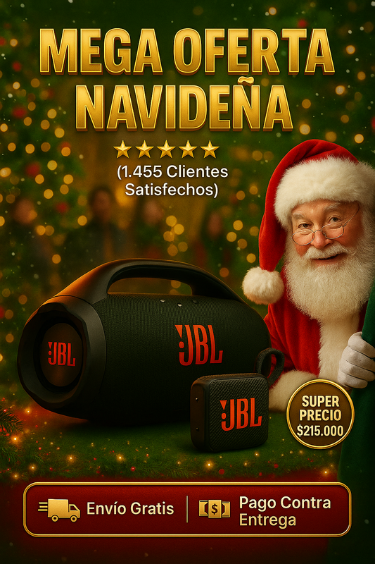 🔊🔥 Compra el Boombox 4 y recibe el Go 4 ¡TOTALMENTE GRATIS! 🎶